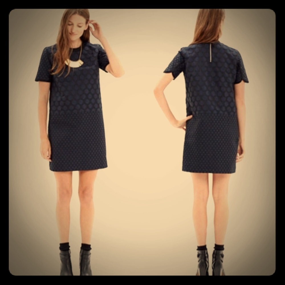 Madewell 1937 Mood Dot Shift dress